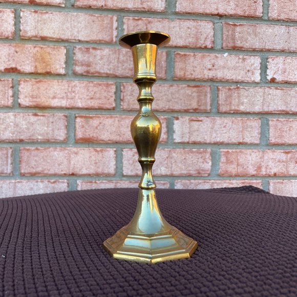 Vintage Other - Vintage Solid Brass Candleholder